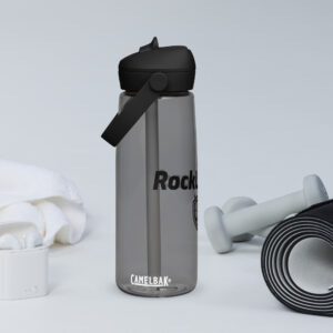 RockLizard Camelback Flip straw water bottle